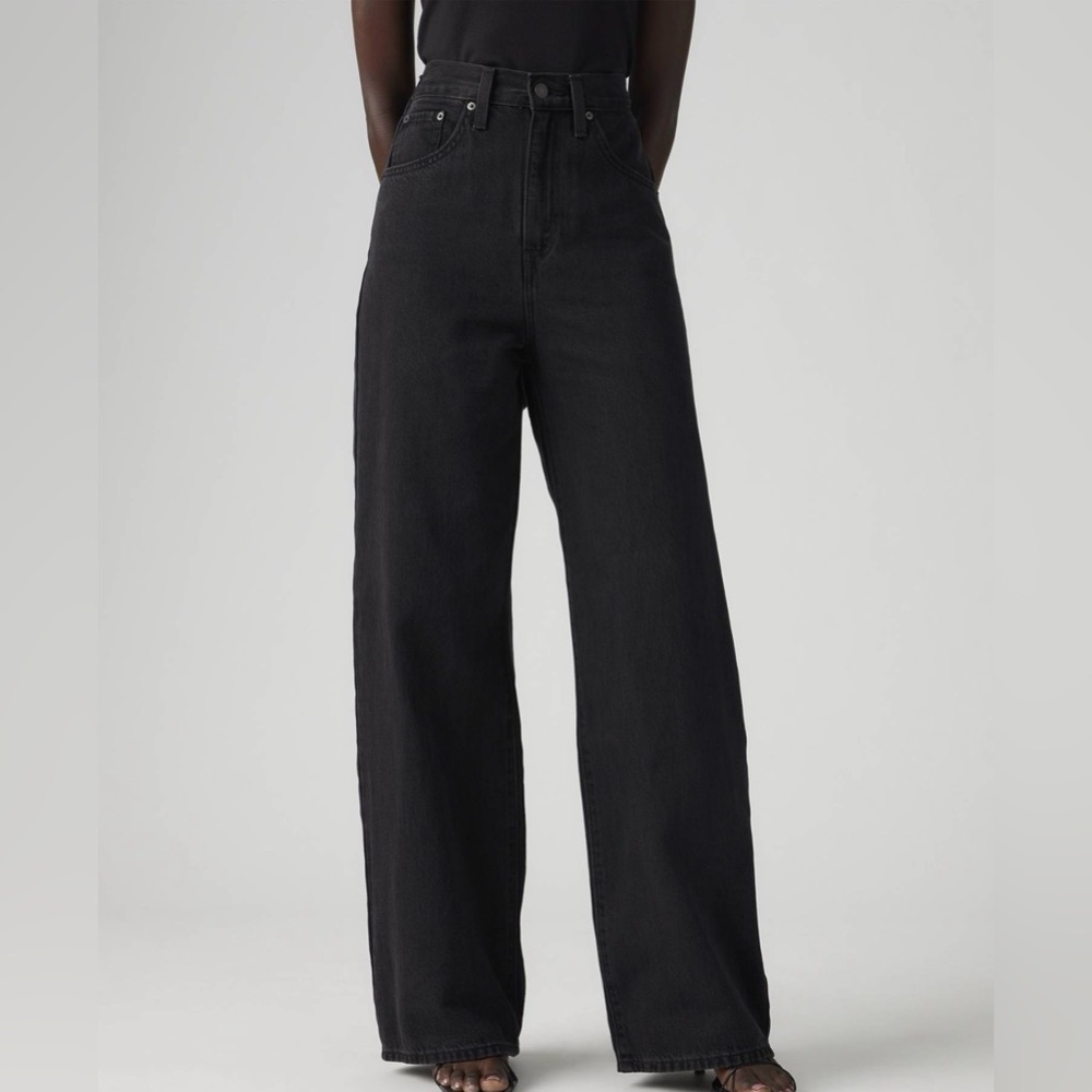 🖤 NWT! ♠️ Levi's Women’s Cinch Baggy Jeans, W 28 L 33